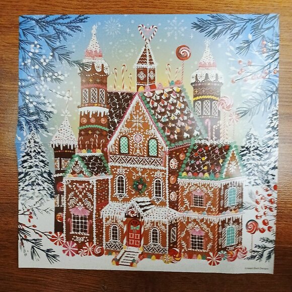 WerkShoppe Candy Cane House Jigsaw Puzzle, 1000 Pieces - Picture 4 of 4